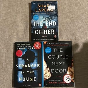 Shari Lapena book bundle, all read once in good condition